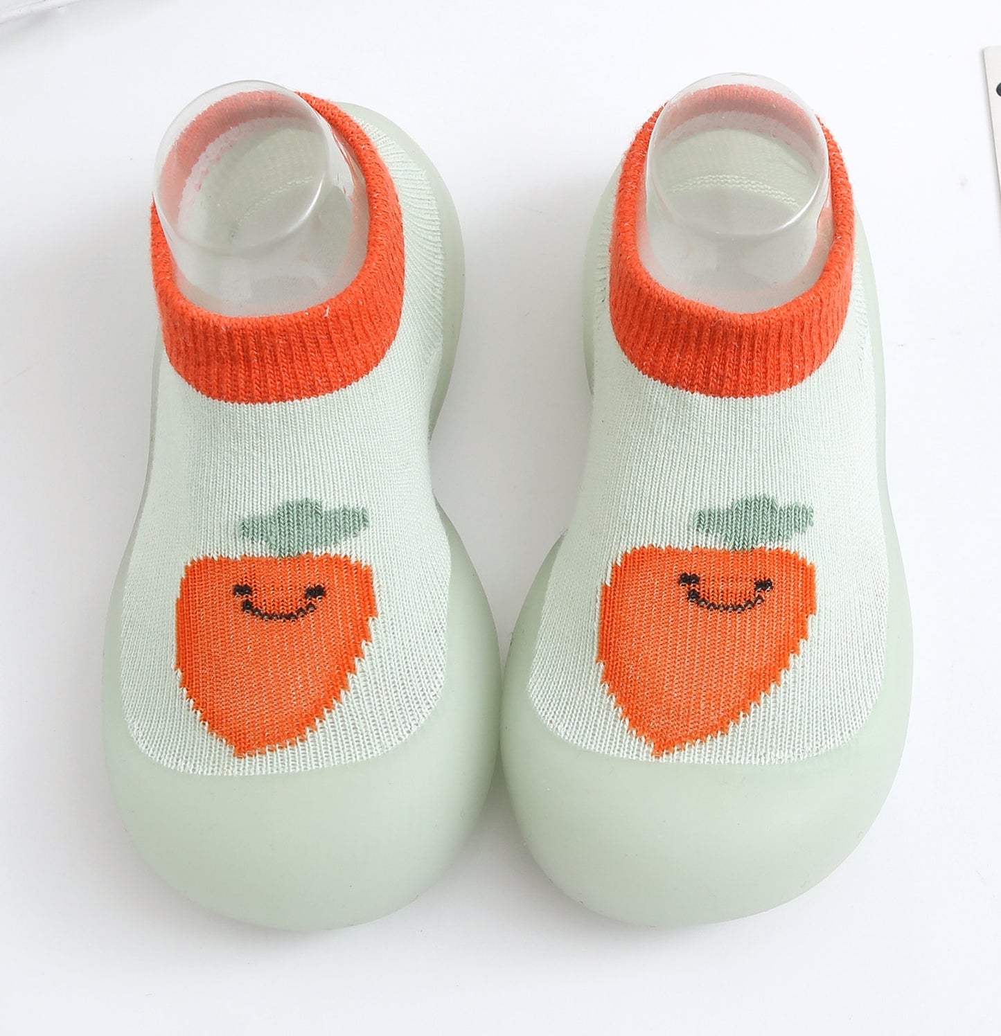 Autumn Baby Toddler First Walking Sock Shoes Girls Boys Soft Sole Non Slip Cotton Breathable Lightweight Slip-on Sneakers