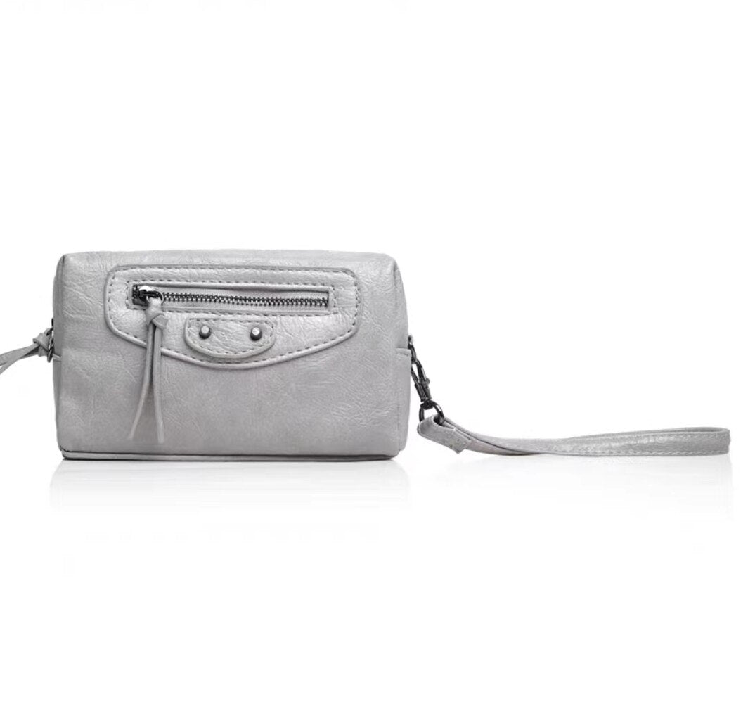 Tassel Rivet Handbag Female Crossbody PU Leather European Luxury for Women
