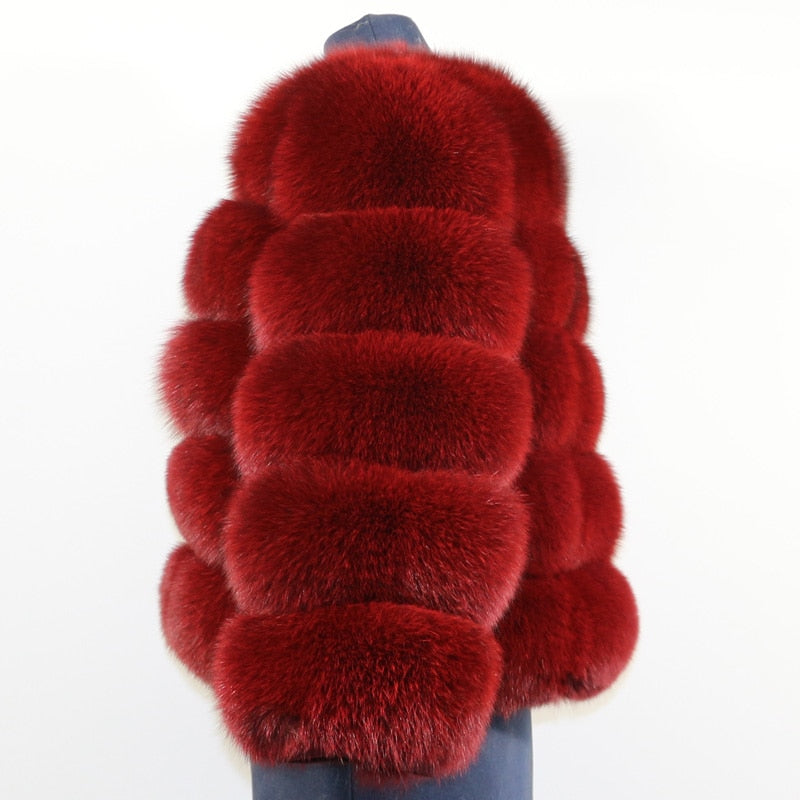 Fashion winter jackets women Warm fur coats women Coats Natural  Fur Coat Real  Fur jackets