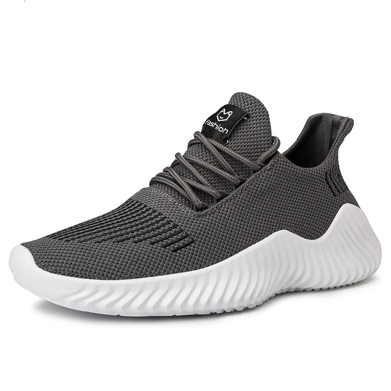 Shoes Men High Quality Male Sneakers Breathable White Fashion Gym Casual Light Walking Plus Size Footwear