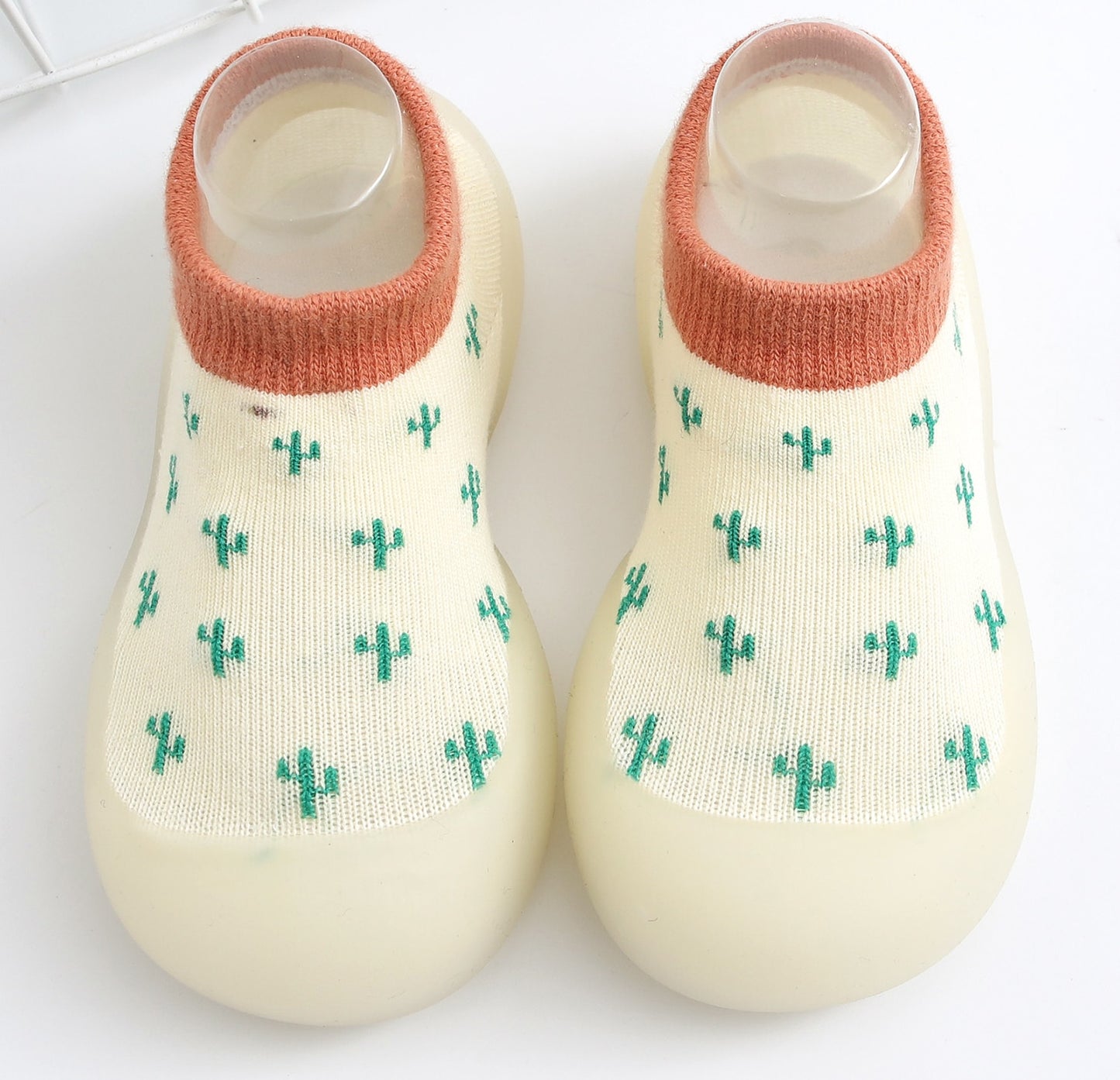 Autumn Baby Toddler First Walking Sock Shoes  Girls Boys Soft Sole Non Slip Cotton Breathable Lightweight Slip-on Sneakers