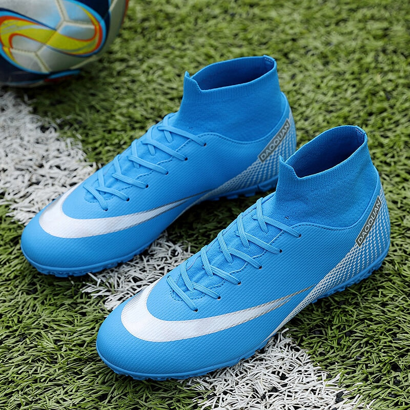 Quality Football Boots  Soccer Shoes TF/AG Sneaker Training Shoes