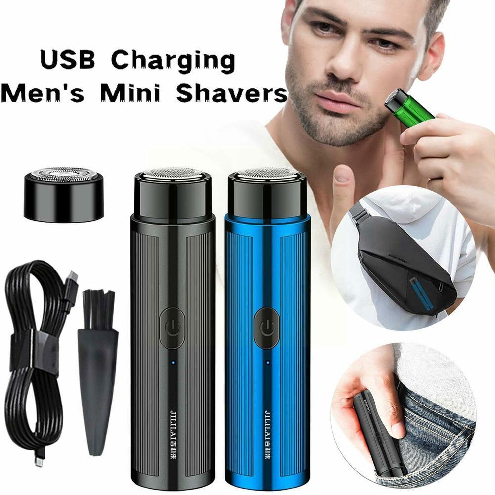 Mini Electric Shaver Travel Shaver Car Portable Beard Knife Hair Back Body Shaving Barber Shop Machine Shaver D9O4