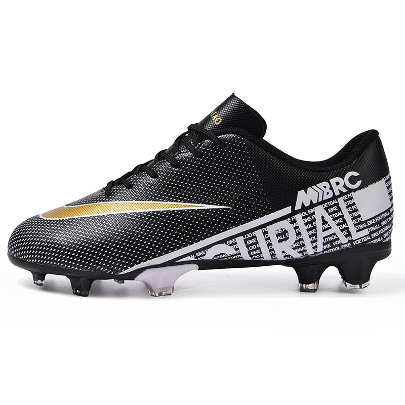 Men Low-Top Professional Soccer Shoes Anti-Slip Kids Grass Training Football Boots