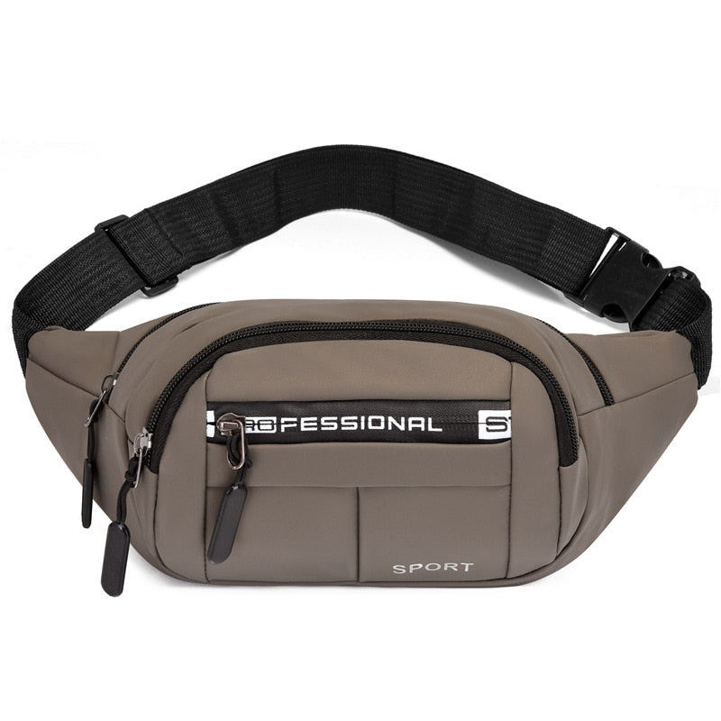 Outdoor Man Belt Pouch Sports  handbag Casual Cycling Small Waist Pack Crossbody Bag