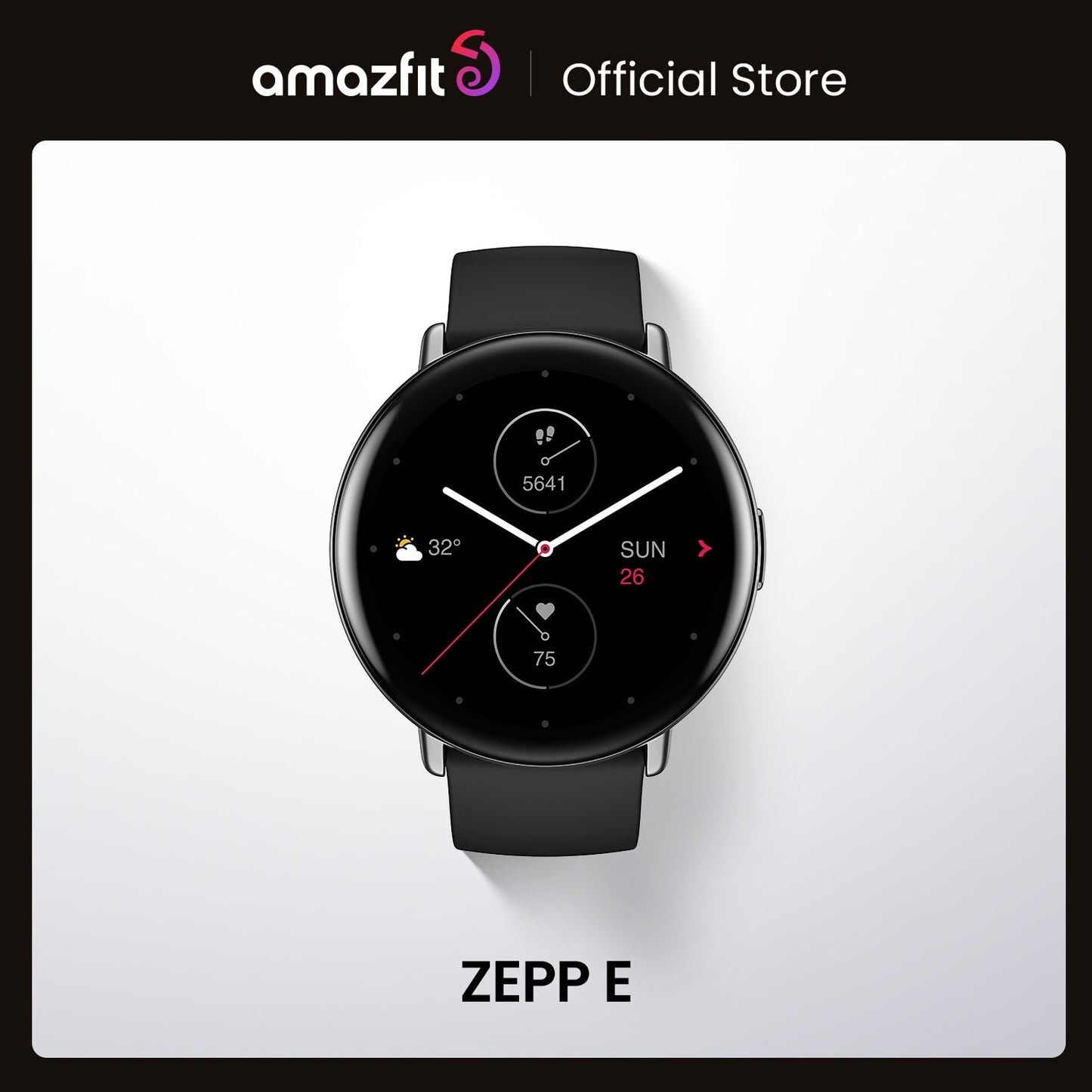 Zepp E Circle Smartwatch 7 Days Battery 5ATM Water Resistant Smart Notification Sleep Quality Monitoring watch