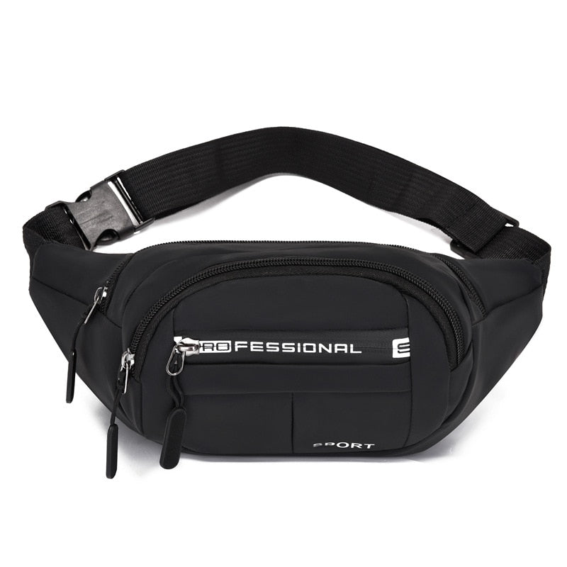 Outdoor Man Belt Pouch Sports  handbag Casual Cycling Small Waist Pack Crossbody Bag