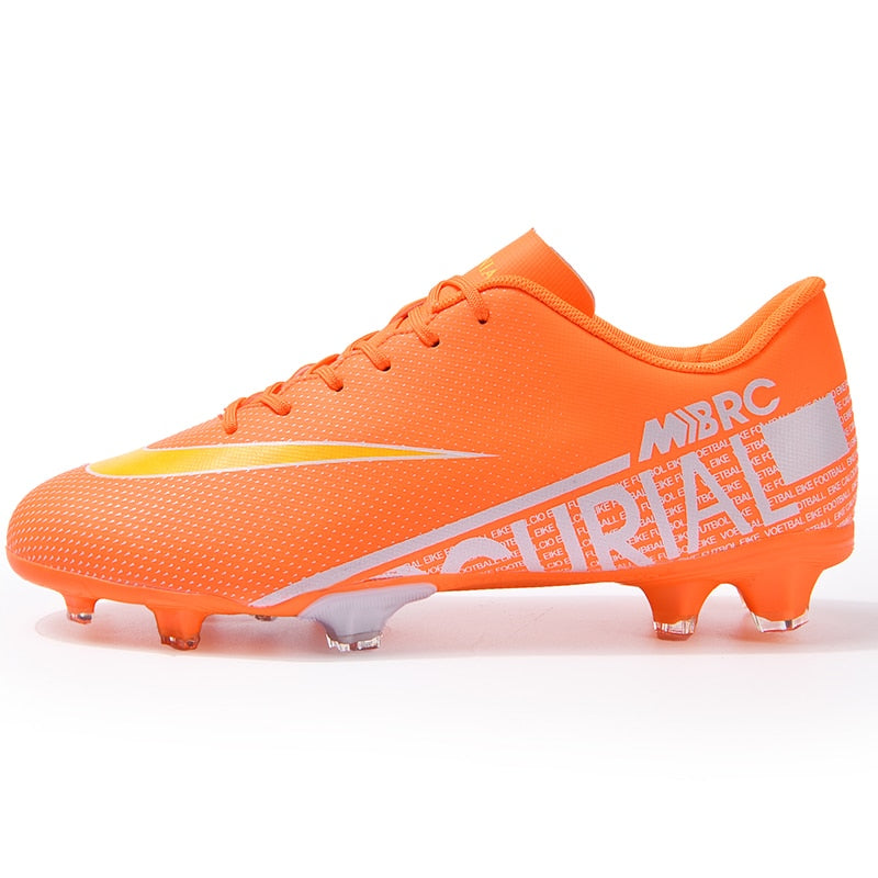 Men Low-Top Professional Soccer Shoes Anti-Slip Kids Grass Training Football Boots