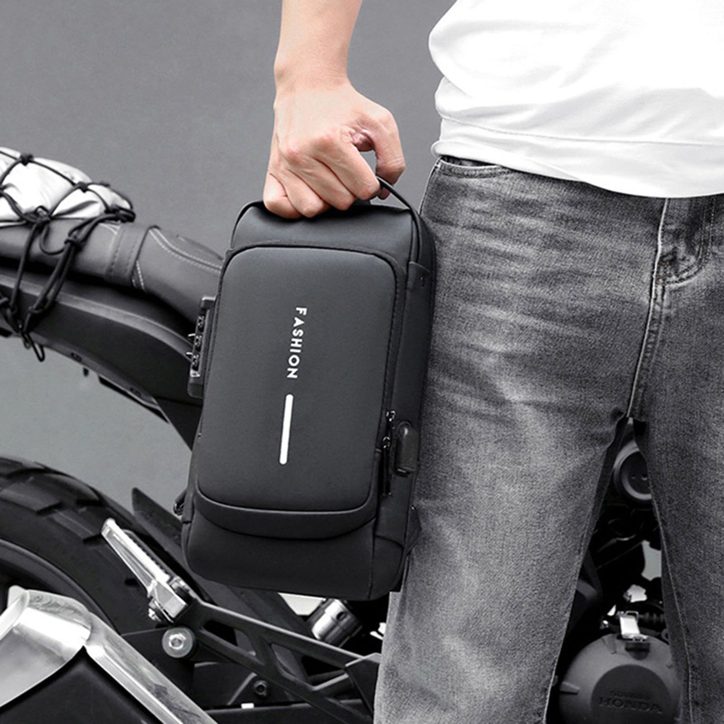 Travel Shoulder Bags Male USB Charging and Multifunctional bags