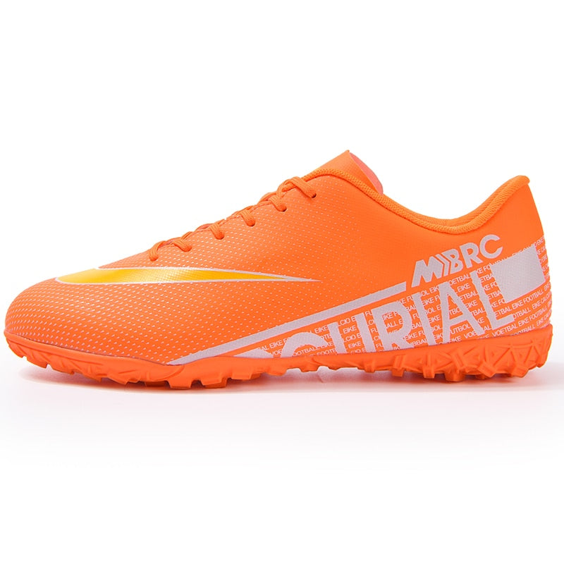 Men Low-Top Professional Soccer Shoes Anti-Slip Kids Grass Training Football Boots