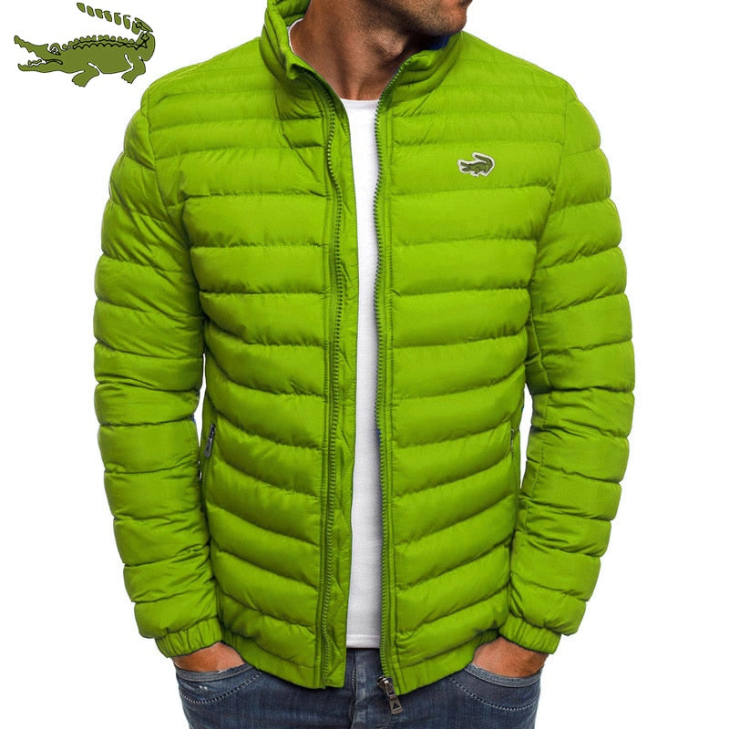 Cartelo crocodile Winter Man Warm Jacket Packable Light Mens Down Puffer Bubble Ski Coat Quilted Padded Outwear Jacket