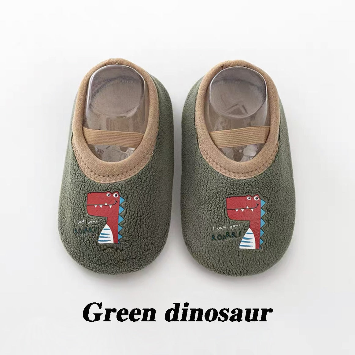 Baby Anti-slip Socks Newborn Warm Crib Floor Shoes with Rubber Sole for Children Boy Toddler Foot Girl Infant Cute Kids Slippers