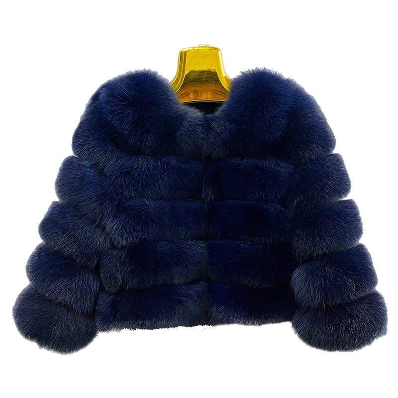 Fashion winter jackets women Warm fur coats women Coats Natural  Fur Coat Real  Fur jackets